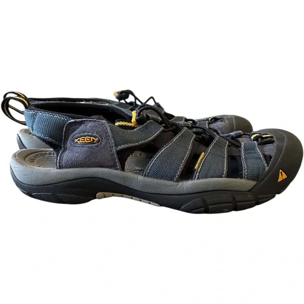 Keen Men's Newport H2 Waterproof Hiking Sandals Blue/Grey Size 10.5 EUC